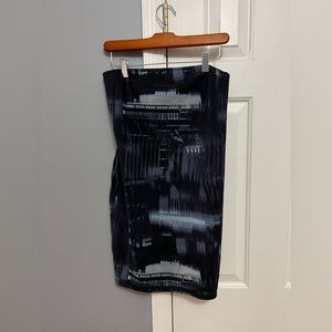 White fox boutique Spark The Passion Mini Dress Blue Cityscape